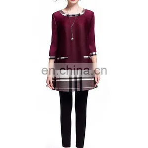 Clothing Wholesale Designer Plus Size Women Tops and Blouses 2017 Spring Summer thumbnail-1