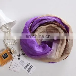 2015 Fashion Design Woman Good Quality Scarf Hand-painted Loop Shawl(SS002l) thumbnail-4