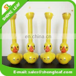 Custom Yellow Dark Shaped Plastic Yard Cups With Lids thumbnail-1