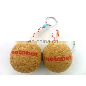 Custom Print Floating Cork Keychain for Wholesale thumbnail-1