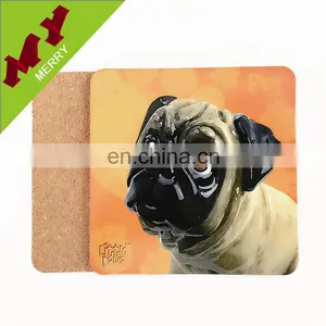 Christmas Gifts Custom Printed Drink Pure Wood Coaster thumbnail-6