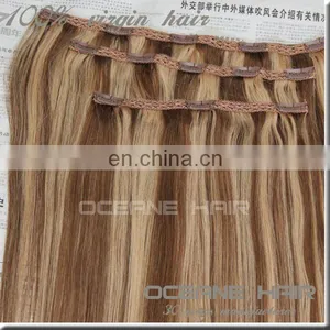 TOP Quality Piano Color Lace Clip in Hair Extension thumbnail-5