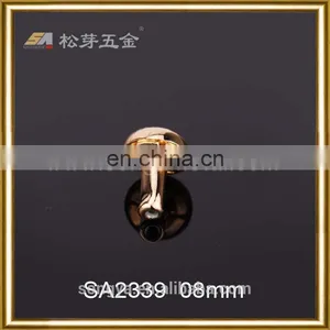 Gold Color Plated Snap Rivet Produced By Song A Metal Accessory Factory For Handbag thumbnail-1