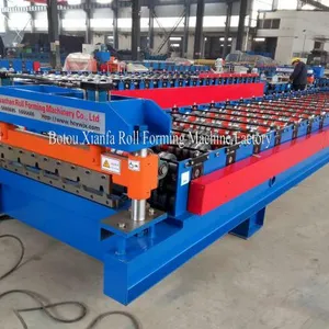 High Quality Roof Tile Roll Forming Machine thumbnail-1
