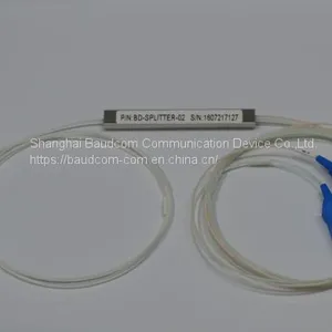 1 : 2 PLC Splitter Planar Lightwave Circuit Steel Tube Type thumbnail-1