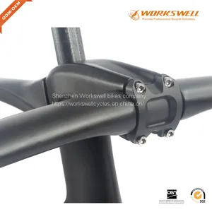 High Quality Aero Design 700C Carbon Road Bike Frame for Sale thumbnail-4