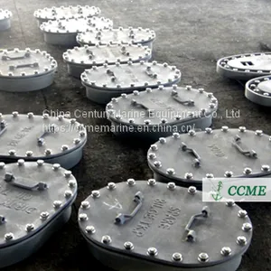Marine Manhole Cover Manway Cover Marine Steel Manhole Cover thumbnail-1