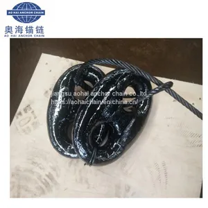 Jiangsu Factory Marine D Type End Anchor Shackle for Sale With CCS thumbnail-5