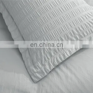 California Bedding Set Full Single King Size Grey 4 Pcs Duvet Cover Set With Zipper thumbnail-5