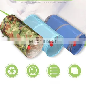 Cat Tunnel Tube Foldable Tunnel Bored Cat Pet Toys Peek Hole Toy Ball Portable Cat Toy Tunnel Cat Supplies thumbnail-2