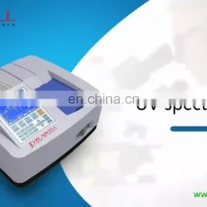 1.8 nm 190-1100nm Touch Screen Double Beam UV VIS Spectrophotometer thumbnail-1