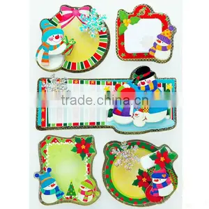 Christmas Gift Tags Foil Sticker Festive Gift Tags thumbnail-1