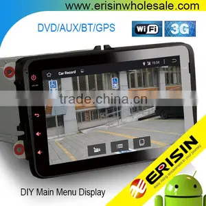 Erisin ES2802V 8" Android 4.4.4 Tiguan Double Din Car Radio With GPS WiFi Bluetooth thumbnail-1