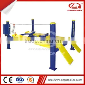 GL-4-4E1 CE Approved Wheel Alignment 4 Post Car Lift thumbnail-1