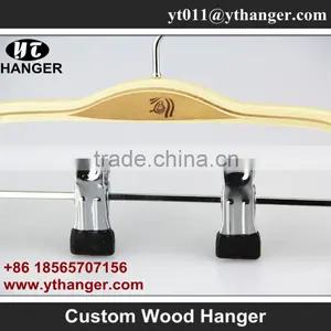 IMY-183 Natural Wooden Children Garment Hangers thumbnail-6