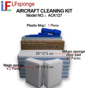 Aircraft Wash Melamine Cleaning Kit Magic Sponge Mop Pads thumbnail-1