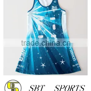 Sublimation Netball Dress ,netball Jersey Pattern thumbnail-1