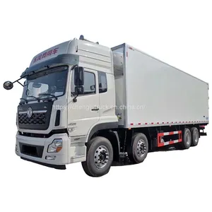 Dongfeng KINLAND 8x4 30ton 40ton Commercial Refrigerator Freezer Truck thumbnail-1