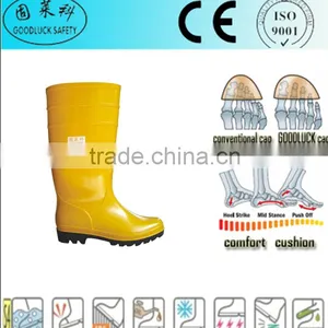 Yellow Rain Boots for Working Boots With Men thumbnail-1
