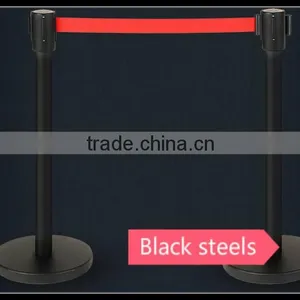 Queue Stanchions-Retractable Tensa Barriers- QueueWay Post thumbnail-1