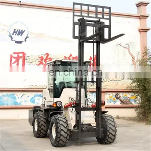 3 Ton Rough Terrain Forklift Off-road Diesel Forklift for Sale thumbnail-3