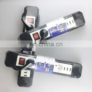 Ingelec Custom Length Big Power Bloc Aluminums Multi 3 USB Extension Socket With Switch thumbnail-5