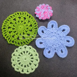 Handcraft Garment Accessories Handmade Cotton Appliques thumbnail-3