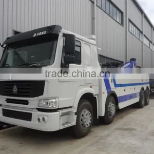 HOWO 8x4 Road Wrecker Truck thumbnail-1