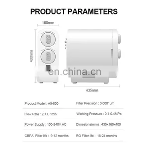Nobana OEM 800G 5 Stage RO Water Filter Machine Products for Deep Purification thumbnail-5