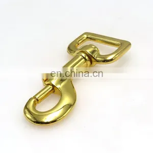 Gold Metal Zinc Alloy D Ring Adjustable Buckle Dog Hook Quick Side Release Buckle For Dog Accessories thumbnail-3