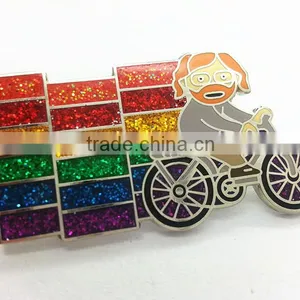 Wholesale Custom Lapel Pins/glitter Lapel Pins thumbnail-1