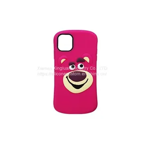 Wholesale Cute Pattern Custom Silicone Iphone 11 Phone Case thumbnail-1