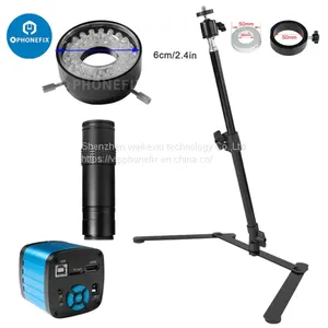 4K 48MP Digital Microscope Kit Industrial Camera Zoom Lens thumbnail-2