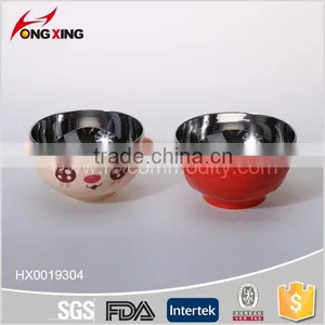 Lovely Cartoon Design Round Shape Stainless Steel Bowl Supplier's Choice thumbnail-2