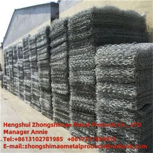 Gabion Box/gabion Mesh/stone Cage Net/alvanized Wire Mesh thumbnail-1