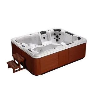 Luxurious Spa Tub Garden Outdoor Hot Tub Spas With Gecko Balboa System thumbnail-1