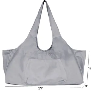 Custom Logo Multi Purpose Carry All Gym Accessories Womens Gym Yoga Tote Bag Yoga Mat Bag thumbnail-1