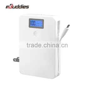 Portable Wall Power Bank Charger 9000mAh With US Plug for US Market thumbnail-6