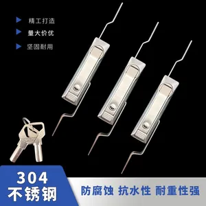 Weak Road Lock Stainless Steel MS82 Heaven and Earth Connecting Rod Lock Weitu Cabinet Door Lock Electric Box Door Lock thumbnail-4