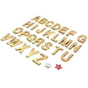 3D Matte Black JEEP Letter Car Stickers ABS Car Badges Plastic Chrome Car Emblem thumbnail-4