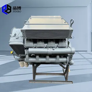 Factory Price Wholesale Four Stroke Original Water-cooled Generator DEUTZ F8L413 Engine 3-cylinder thumbnail-4