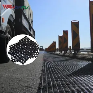 Wandafu EGA 40-40 kN Fiberglass Geogrid Road Reinfordcement Geogrid thumbnail-5