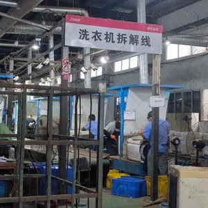 Old Fridge Recovery Separating Machine Refrigerator Shredding Crushing Separating Equipment thumbnail-2