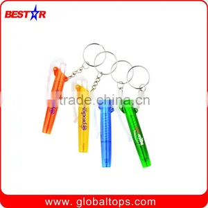 Plastic Ball Pen With Keychain thumbnail-1