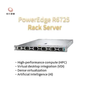 High-Tech PowerEdge R6725 1U Rack Server With AMD EPYC 9005 Series Processor thumbnail-1