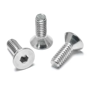DIN7991 Flat Head Screws Black Oxide Grade 10.9 Steel Fully Threaded Csk Bolts thumbnail-4