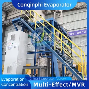 Industrial MVR Falling Film Evaporator for High-Concentration Wastewater Treatment thumbnail-2