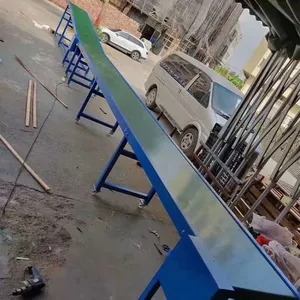 Factory PVC/PU Portable Conveyor Belt Food Industry Conveyor Belt Machine System Band Conveyor thumbnail-1