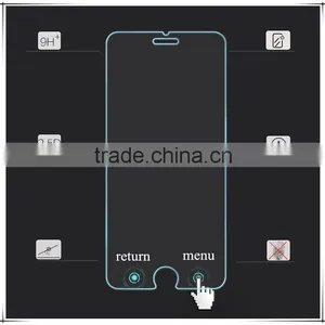 New Products 2016 Smart Tempered Glass Screen Protector Cases for Iphone 6 and 6s thumbnail-2