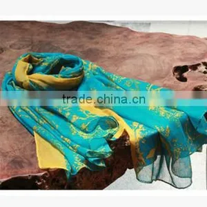 High Quality Custom Printed Silk Scarves for Women thumbnail-4